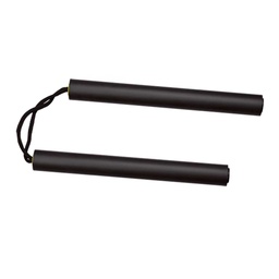 [39670] NUNCHAKU BARBARIC DUMMY ENTRENAMIENTO NEGRO ROJO