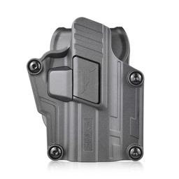 [1-UR200/CY-UHFSG2] FUNDA PISTOLA RIGIDA CYTAC UNIVERSAL GEN 2 NEGRA