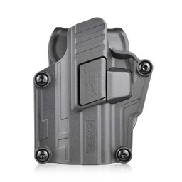 [CY-UHFSG2L] FUNDA PISTOLA RIGIDA CYTAC UNIVERSAL GEN 2 ZURDOS NEGRA