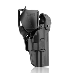 [CY-USPL3] FUNDA PISTOLA RIGIDA CYTAC USP/USP COMPACT LEVEL III NEGRA