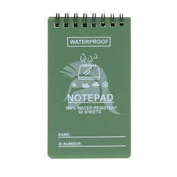 [IW-40854] LIBRETA WATERPROOF IMMORTAL 12 X 8 CM VERDE