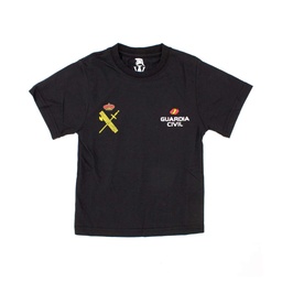 CAMISETA IMMORTAL GUARDIA CIVIL NIÑO NEGRA