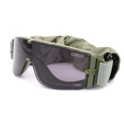 [CRS-350102-OD] GAFA CORSO REVENGE MK800 3 LENTES VERDE