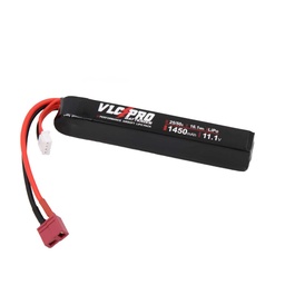 [VLC-1033] BATERIA VLC PRO LIPO 11.1V 1450MAH 25C/50C 1STICK  T-DEAN NEGRA