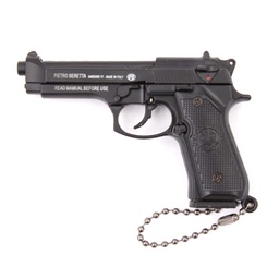 [BH-1508] LLAVERO BH PISTOLA B92F 7,5CM NEGRO