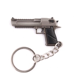 [BH-1525] LLAVERO BH PISTOLA DESERT EAGLE 5CM PLATA