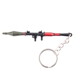 [BH-1537] LLAVERO BAZOOKA RPG-7 9 CM NEGRO/VERDE