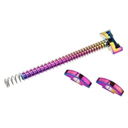 [CCT-AAP01-010] COWCOW AAP01 ALUMINIUM GUIDE ROD SET RAINBOW
