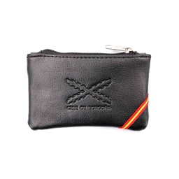 [IW-70312-BK] MONEDERO IMMORTAL BORGOÑA PIEL NEGRO