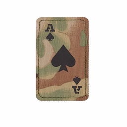 [IW-08336-MC] PARCHE IMMORTAL CARTA AS DE PICA IR MULTICAM