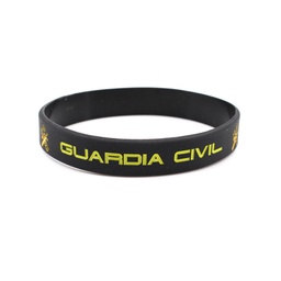 [IW-70511-BK] PULSERA IMMORTAL PVC GUARDIA CIVIL NEGRA