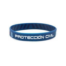 [IW-70512-NVBL] PULSERA IMMORTAL PVC PROTECCION CIVIL MARINO