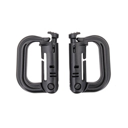[IW-0213-BK] FASTENER IMMORTAL PVC 2PCS NEGRO