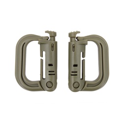 [IW-0215-OD] FASTENER IMMORTAL PVC 2PCS VERDE