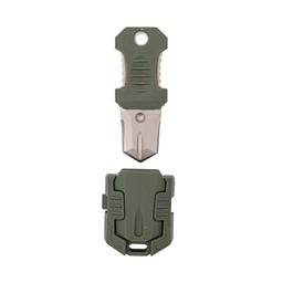 [IW-6029-OD] CUCHILLO MINI IMMORTAL MOLLE C/FUNDA RIGIDA VERDE