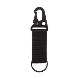 [IW-6031-BK] MOSQUETON IMMORTAL C/LLAVERO 10CM NEGRO