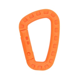 [IW-0216-OR] MOSQUETON IMMORTAL PVC 82MM NARANJA