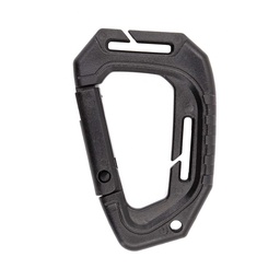 [IW-0217-BK] MOSQUETON IMMORTAL PVC TACTICO 89MM NEGRO