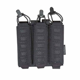 [CRS-042113-BK] POUCH CORSO CARGADOR MP5/MP7 TRIPLE DAGGER LASER NEGRO
