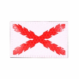 [IW-08360-WH] PARCHE IMMORTAL REFLECTANTE  BORGOÑA BLANCA