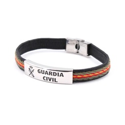 [2108546-GC] PULSERA ESPAÑA LONA CENTRO METALICO GUARDIA CIVIL
