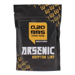 [ARS-16020] BOLAS ARSENIC KRYPTON 0.20G 1000RDS BLANCA
