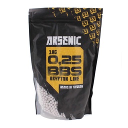 [ARS-16023] BOLAS ARSENIC KRYPTON 0.25G 1KG BLANCA