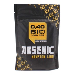 [ARS-16034] BOLAS ARSENIC KRYPTON BIO 0.40G 1000RDS BLANCA