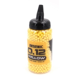 [ARS-16010] BOLAS ARSENIC CURIUM BIBERÓN 0.12G 2000RDS AMARILLO