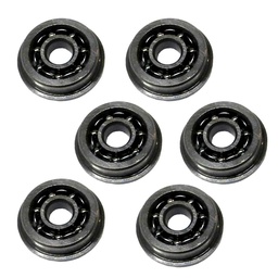 [B9CA] RODAMIENTOS REFORZADOS FPS 9MM 6PCS PLATA