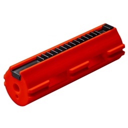 [PM01] PISTON AEG FPS ALIGERADO 14 DIENTES METALICOS ROJO