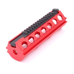 [TT0092] PISTON ALIGERADO SHS ALUMINIO 14 DIENTES METALICOS ROJO