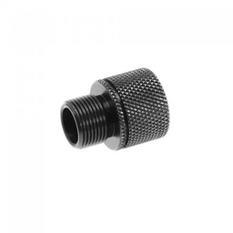 [L55030] ADAPTADOR DE ROSCA LAYLAX/NINE MK23 A 14MM NEGRO