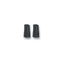 [SD-4844] PUNTA BASTON GOMA SANDA REDONDA 4PCS NEGRA