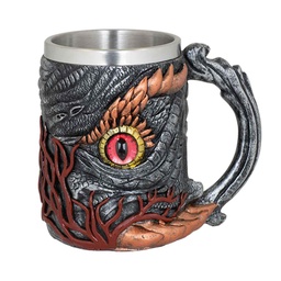 [39755] TAZA RESINA TOLE10 OJO XL GRIS
