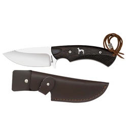 [32801] CUCHILLO ALBAINOX CAZA PODENCO MADERA