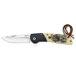 [25057] NAVAJA ALBAINOX CAZA NACAR NEGRA