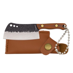 [32768] CUCHILLO ALBAINOX MINI ANTIQUE C/FUNDA MADERA