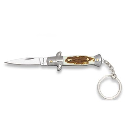 [25062] NAVAJA ALBAINOX LLAVERO IMITAC.CIERVO 10.4CM