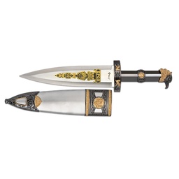 [32718] DAGA TOLE 10 PUÑO AGUILA PLATA-DORADO