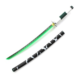 [BH-1104] KATANA C/LED 1104 DMSY 104CM ACERO NEGRA