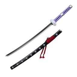 [BH-1110] KATANA C/LED 1110 OPC 104CM ACERO NEGRA/MORADA