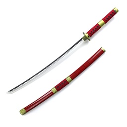[BH-1115] KATANA C/LED 1115 OPC 104CM ACERO ROJA