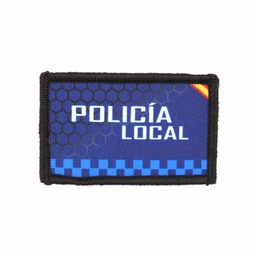 [IW-08419-BL] PARCHE IMMORTAL SUBLIMACION POLICIA LOCAL AZUL