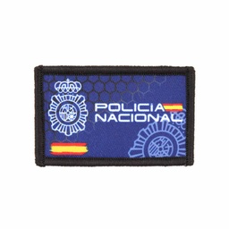 [IW-08420-BL] PARCHE IMMORTAL SUBLIMACION POLICIA NACIONAL AZUL