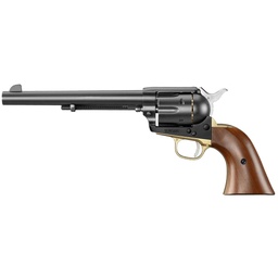 [TM137357] REVOLVER MARUI SAA.45 CAVALRY 7 2/1 INCH CUSTOM NEGRO-DORADO