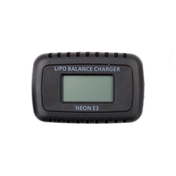 [ARS-2060] CARGADOR BATERIA BALANCEADOR ARSENIC CON COMPROBADOR NEON-E3 LIPO 7.4V/11.1V NEGRO