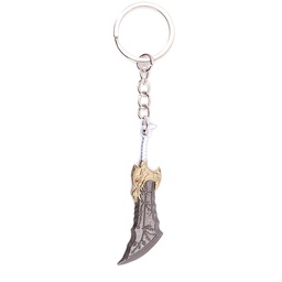 [BH-1246] LLAVERO ESPADA 1246 GOW 6 CM GRIS-DORADO