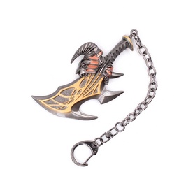 [BH-1252] LLAVERO BH ESPADA 1252 GOW 10CM GRIS-AMARILLO