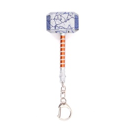 [BH-1555] LLAVERO MARTILLO 1555 THR 8 CM PLATA-NEGRO